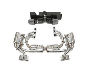 Fabspeed STREET Exhaust Performance Package, Polished Stainless Steel Tips. Porsche 997 Carrera 3.6L (2005-2008) - 99711121202, 99711121203, 99711123202, 99711123203, 99711121102, 99711121103, 99711123102, 99711123103, 99711303302, 99711303304, 99711303305, 99711303306, 99711303500, 99711303501, 99711303503, 99711303504, 99711303505, 99711303402, 99711303404, 99711303405, 99711303406, 99711303600, 99711303601, 99711303603, 99711303604, 99711303605, 99711110401, 99711110301 - FS.POR.997.SHDR, FS.POR.997.SCX, FS.POR.997.MAXP, FS.POR.997.COMPAI
